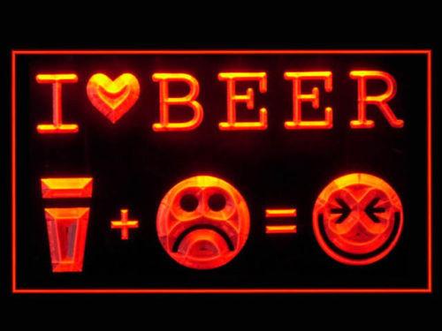 I Love Beer LED Neon Sign USB -  - TheLedHeroes