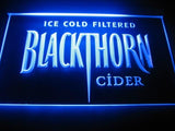 Blackthorn Cider LED Neon Sign Electrical - Blue - TheLedHeroes