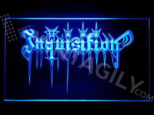 Inquisition LED Sign - Blue - TheLedHeroes