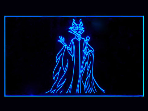 FREE Maleficent 2 LED Sign - Blue - TheLedHeroes