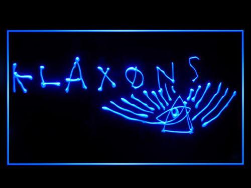 Klaxons LED Neon Sign USB - Blue - TheLedHeroes