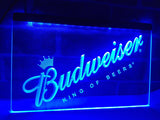 FREE Budweiser King of Beer LED Sign - Blue - TheLedHeroes