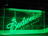 FREE Budweiser King of Beer LED Sign - Green - TheLedHeroes