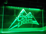 FREE Coors Light Beer LED Sign - Green - TheLedHeroes