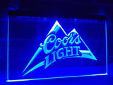 FREE Coors Light Beer LED Sign - Blue - TheLedHeroes