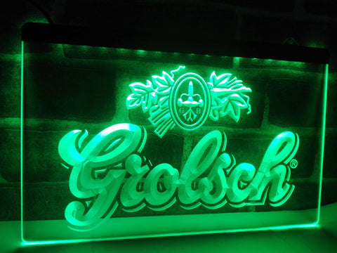 FREE Grolsch LED Sign - Yellow - TheLedHeroes