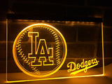 FREE Los Angeles Dodgers (2) LED Sign - Yellow - TheLedHeroes