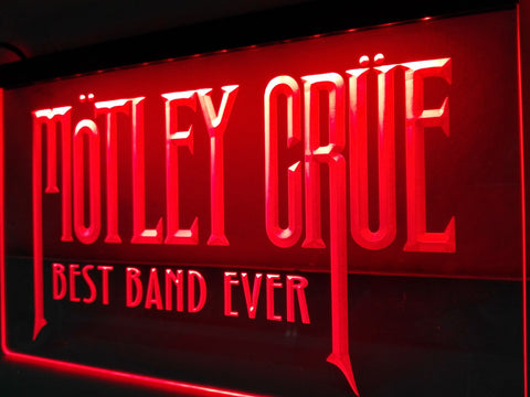 FREE Motley Crue Best Band Ever LED Sign -  - TheLedHeroes