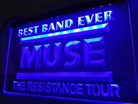 FREE Muse Best Band Ever LED Sign -  - TheLedHeroes