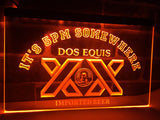 FREE Dos Equis It's 5pm Somewhere LED Sign - Orange - TheLedHeroes