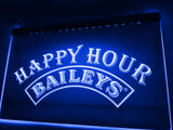 Baileys Happy Hour  LED Neon Sign USB - Blue - TheLedHeroes