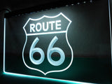 Route 66 Mother Road LED Neon Sign USB - White - TheLedHeroes