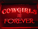 FREE Cowgirls Are Forever LED Sign - Red - TheLedHeroes