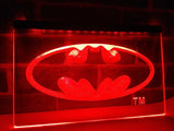 Batman Hero Man Cave LED Neon Sign Electrical - Red - TheLedHeroes