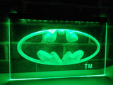 Batman Hero Man Cave LED Neon Sign USB - Green - TheLedHeroes