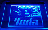 Star Wars Yoda LED Neon Sign Electrical - Blue - TheLedHeroes