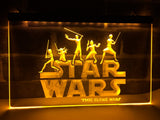 Star Wars The Clone Wars LED Neon Sign Electrical - Yellow - TheLedHeroes