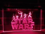 FREE Star Wars The Clone Wars LED Sign - Purple - TheLedHeroes