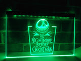 The Nightmare Before Christmas (3) LED Neon Sign Electrical - Green - TheLedHeroes