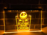 FREE The Nightmare Before Christmas (3) LED Sign - Yellow - TheLedHeroes
