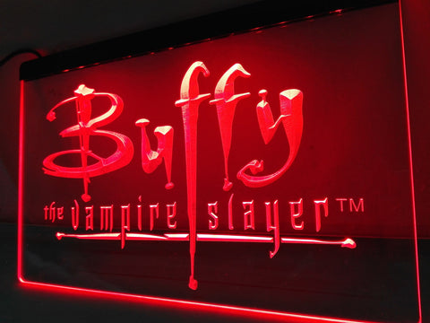 Buffy the Vampire Slayer Movie LED Sign - Red - TheLedHeroes