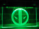 FREE DEADPOOL LED Sign - Green - TheLedHeroes