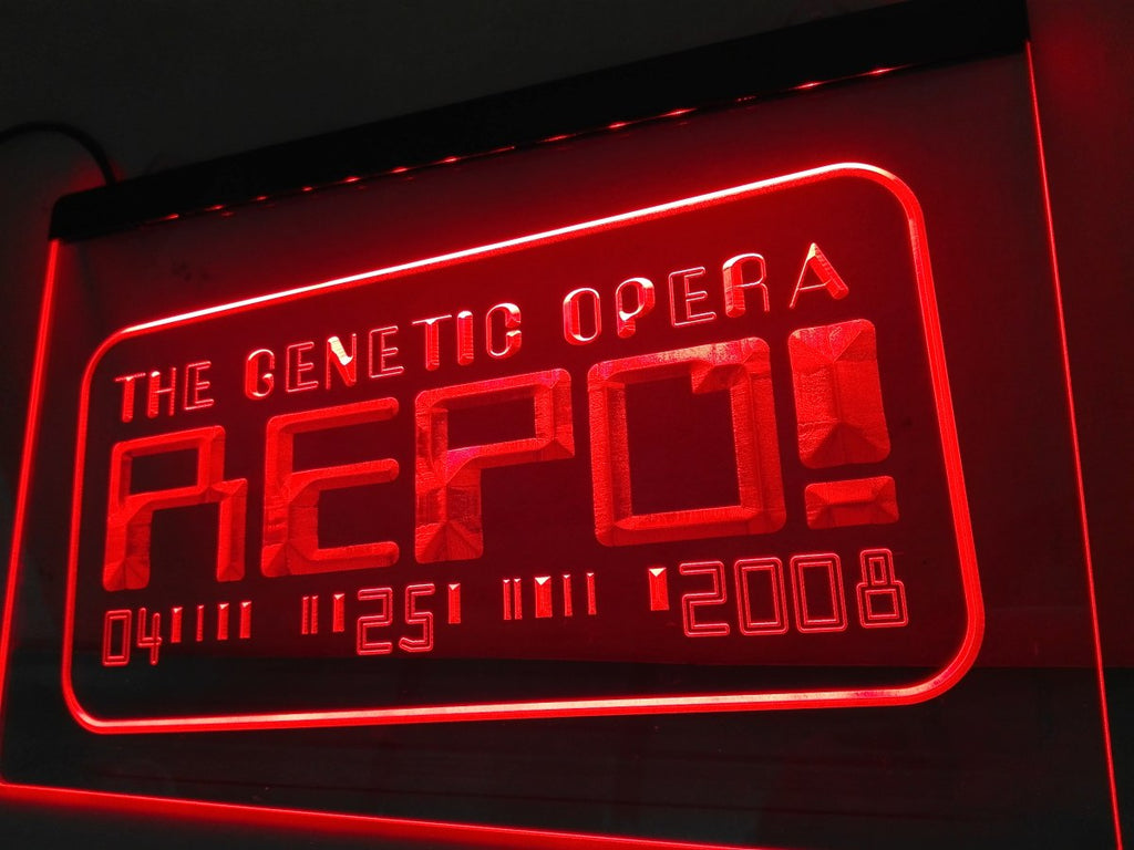 FREE Repo! The Genetic Opera LED Sign - Red - TheLedHeroes