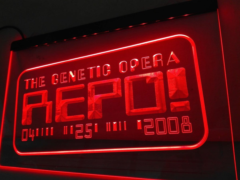 Repo! The Genetic Opera LED Neon Sign USB - Red - TheLedHeroes