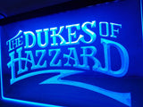 The Dukes Of Hazzard LED Neon Sign Electrical - Blue - TheLedHeroes