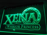 FREE Xena Warrior Princess LED Sign - Green - TheLedHeroes