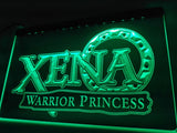Xena Warrior Princess LED Neon Sign Electrical - Green - TheLedHeroes
