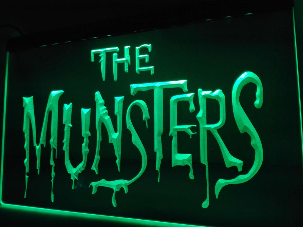 FREE The Munsters LED Sign - Green - TheLedHeroes