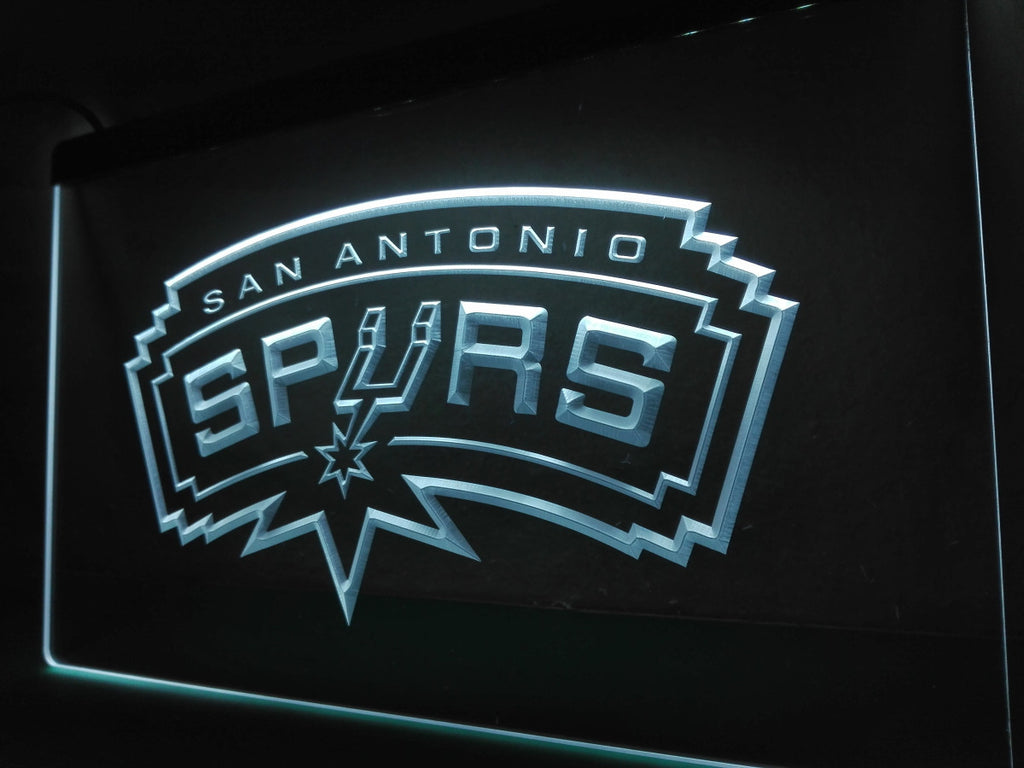 FREE San Antonio Spurs LED Sign - White - TheLedHeroes