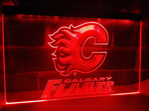 Calgary Flames LED Neon Sign Electrical -  - TheLedHeroes