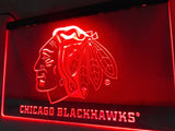 FREE Chicago Blackhawks LED Sign - Red - TheLedHeroes