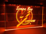 Tampa Bay Lightning LED Neon Sign USB - Orange - TheLedHeroes