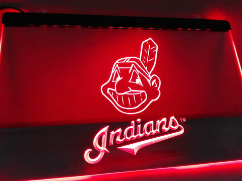 FREE Cleveland Indians (3) LED Sign -  - TheLedHeroes