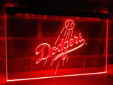 FREE Los Angeles Dodgers LED Sign - Red - TheLedHeroes