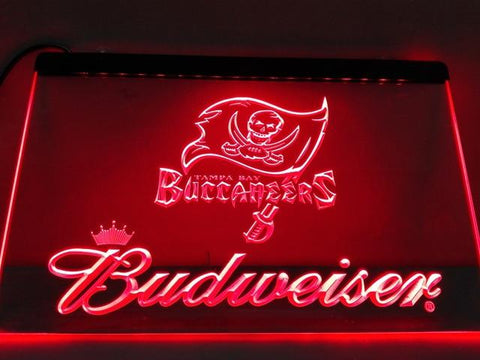 Tampa Bay Buccaneers Budweiser LED Neon Sign Electrical -  - TheLedHeroes