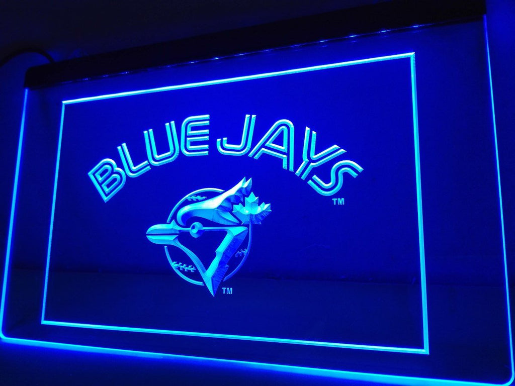 Toronto Blue Jays (8) LED Neon Sign Electrical - Blue - TheLedHeroes