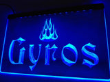 Gyros LED Neon Sign USB - Blue - TheLedHeroes