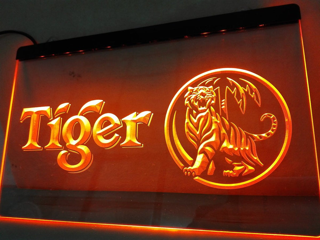 Tiger LED Neon Sign Electrical - Orange - TheLedHeroes