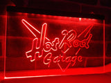 FREE Hot Rod Garage LED Sign - Red - TheLedHeroes