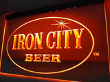 FREE Iron City Beer LED Sign - Orange - TheLedHeroes