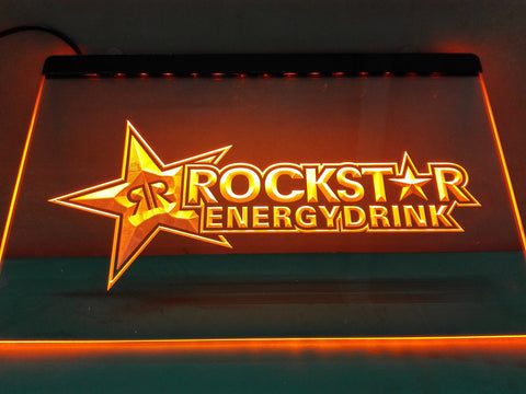 FREE Rockstar Energy Drink LED Sign -  - TheLedHeroes