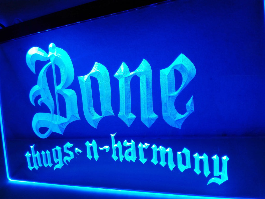 FREE Bone Thugs-N-Harmony LED Sign - Blue - TheLedHeroes