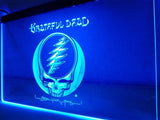 Grateful Dead LED Neon Sign Electrical - Blue - TheLedHeroes