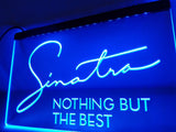 Frank Sinatra Nothing But the Best LED Neon Sign USB - Blue - TheLedHeroes