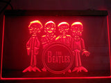 The Beatles Drum Band Bar LED Sign -  - TheLedHeroes