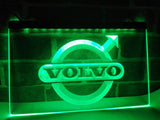 Volvo LED Neon Sign USB - Green - TheLedHeroes